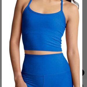 Beyond Yoga Court Blue Tank Top